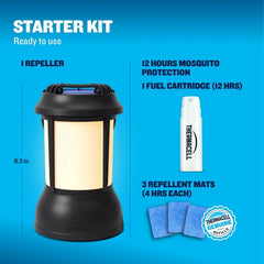 Fuel-ZoneGuard Glow Small Lantern Mosquito Repeller